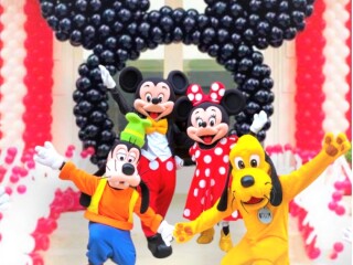 Turma Mickey Minnie cover personagens vivos Ipiranga Servicos para festas infantis e eventos no [***] 