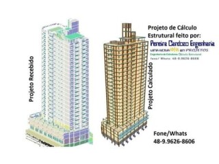 Clculo Estrutural Pericia em Projeto Estrutural CAT Muro Florianpolis Outros Profissionais liberais no [***] 