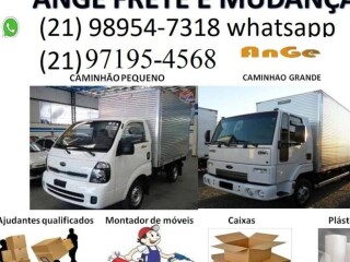 FRETE MUDANAS AJUDANTES E MONTADOR DE MVEIS Bangu Fretes e mudancas no [***] 