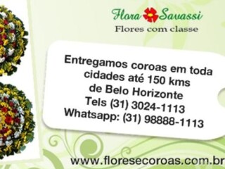 Coroa de flores Parque Porto Seguro em Ribeiro das Neves MG CentroSul Servicos especializados no [***] 