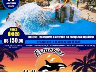 Excurso para thermas pacu acqua park em Bauru SP Eventos 