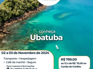 Excurso para ubatuba no feriado de finados 0211 a 0311 em Bauru SP Eventos 