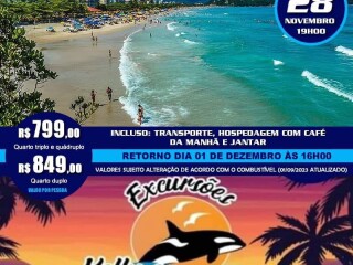 Excurso para ubatuba 28 de novembro em Bauru SP Eventos 