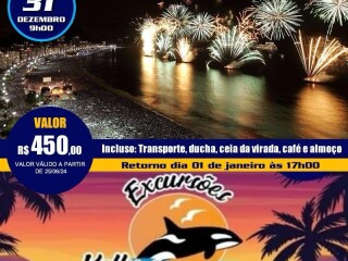 Excurso para praia grande revillon 20242025 em Bauru SP Eventos 