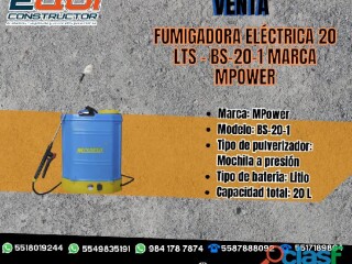 Edomex fumigadora eléctrica 20lts marca mpower bs 20 en México Ciudad De | Clasf casa-y-jardin