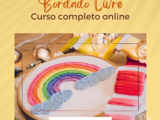 Curso Online Academia Bordado Livre, aprenda fazer bordado João Pessoa Centro - cursos técnicos enfermagem, estética, profissionalizantes - [***] | Vivalocal