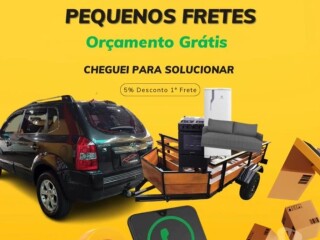 Carro para Frete mudança carretinha Jacarepaguá - Fretes e mudanças 